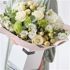 Lavish Neutral Florist Choice  Bouquet Peak Time